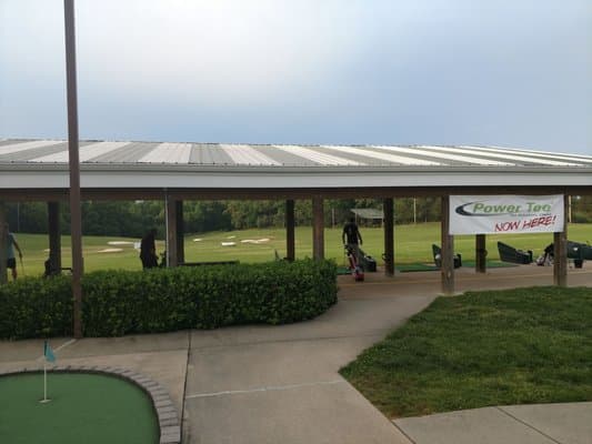 Mulligan's Golf Shop fitting cart