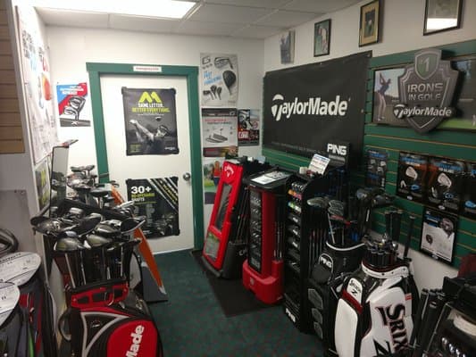 Mulligan's Golf Shop interior