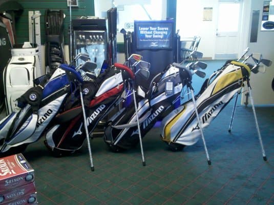 Inside Mulligan's Golf Shop, Richmond Virginia